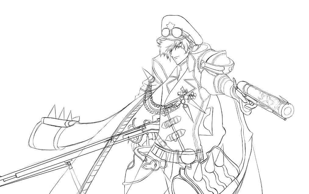 手绘练习(临摹)——dnf