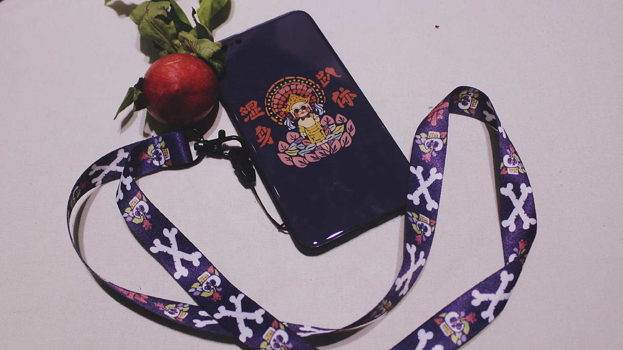 #毕设#以金水漏印形式傣族泼水节主题插画设计