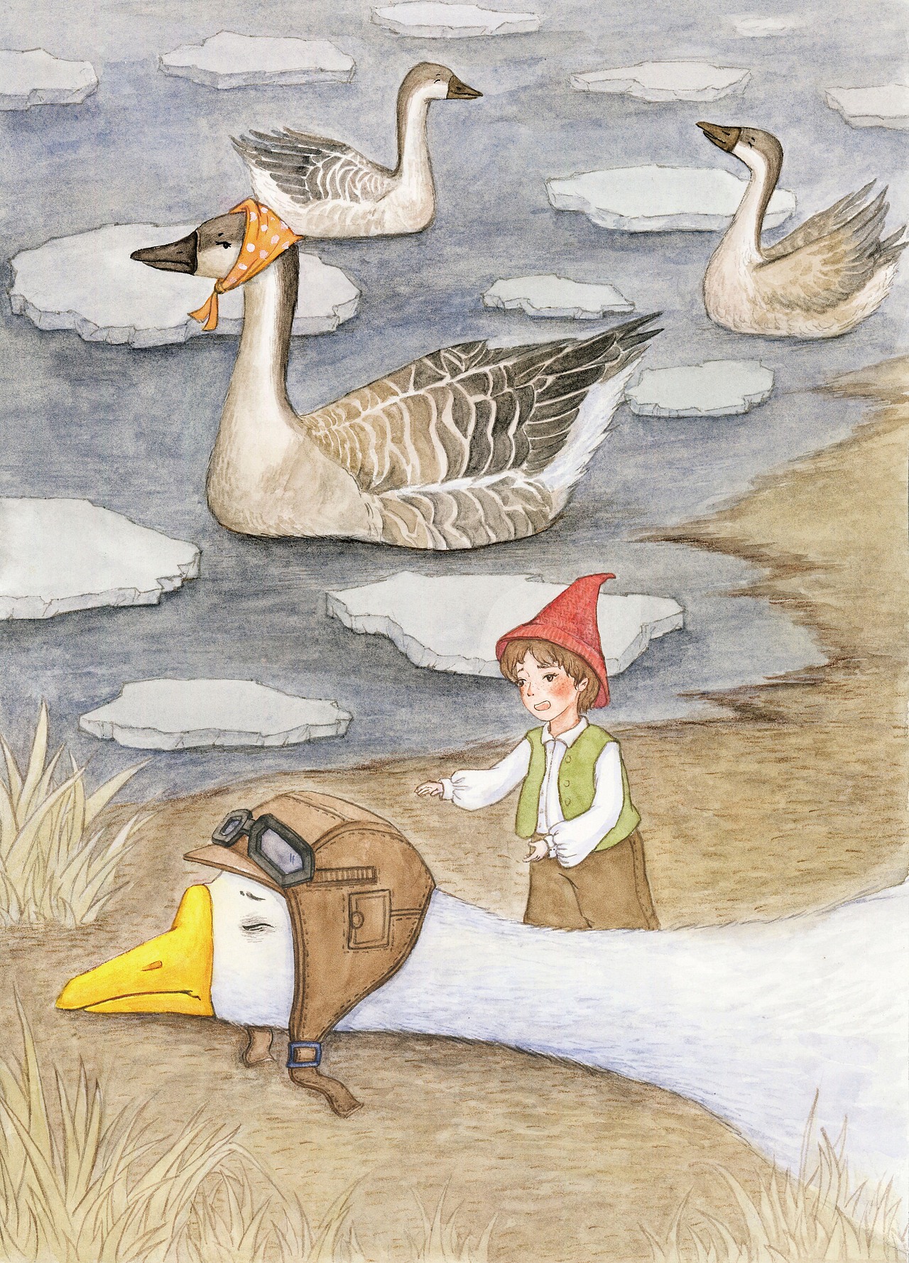 尼尔斯骑鹅旅行记