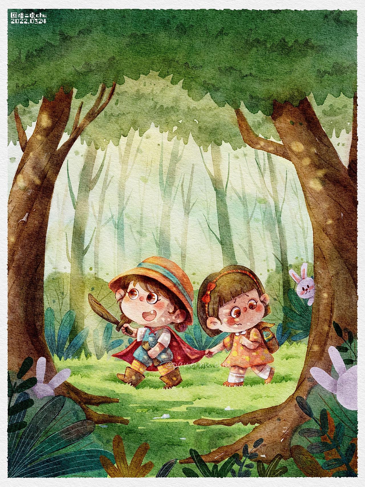 一些儿插场景合集（图ZMzM0ODk5Mzg4） - 儿童插画 - 站酷设计师潘二虎chu原创素材 - 站酷ZCOOL