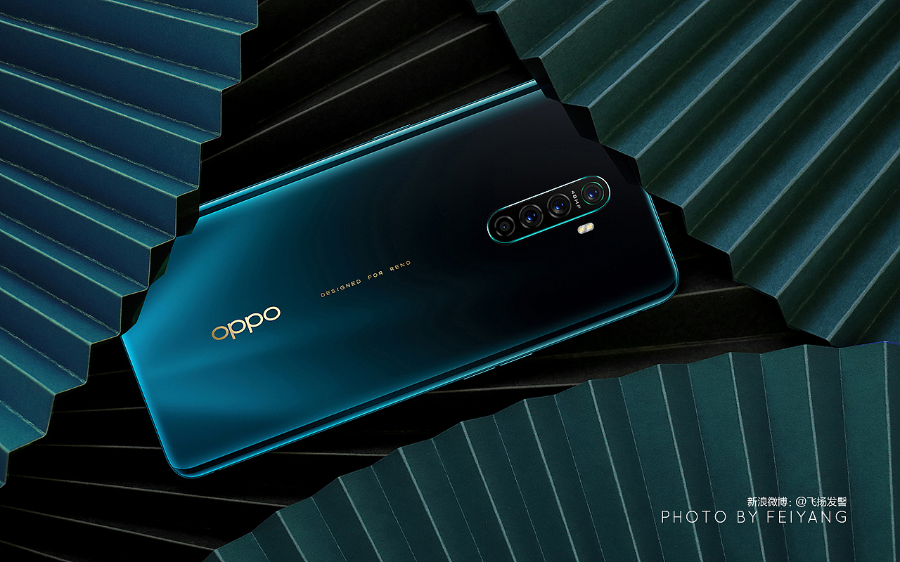 OPPO Reno Ace 星际蓝版（图ZMTc5NzA3Mjcy） - 产品摄影 - 站酷设计师飞扬图说原创素材 - 站酷ZCOOL