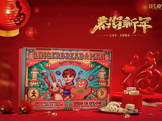 春节新年礼盒拍摄  I  糖果礼盒、灸贴礼盒
