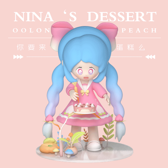 NINA&#39;S   DESSERT |IP设计|甜品屋|原创作品