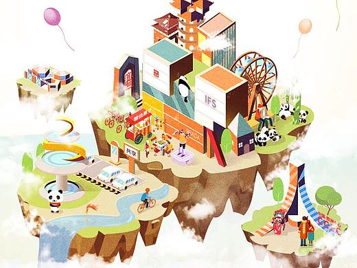 成都2.5D魔法地图