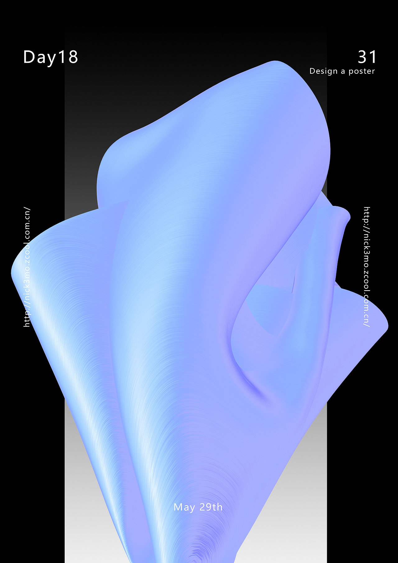 31 days | One day design a poster