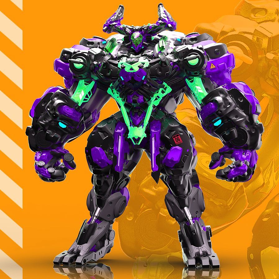 七彩棒棒牛机甲