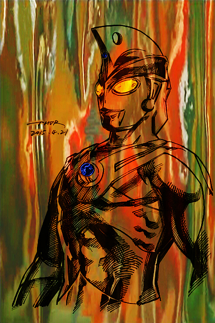 【thorart】ウルトラマンエース,艾斯奥特曼.2015.4.21.