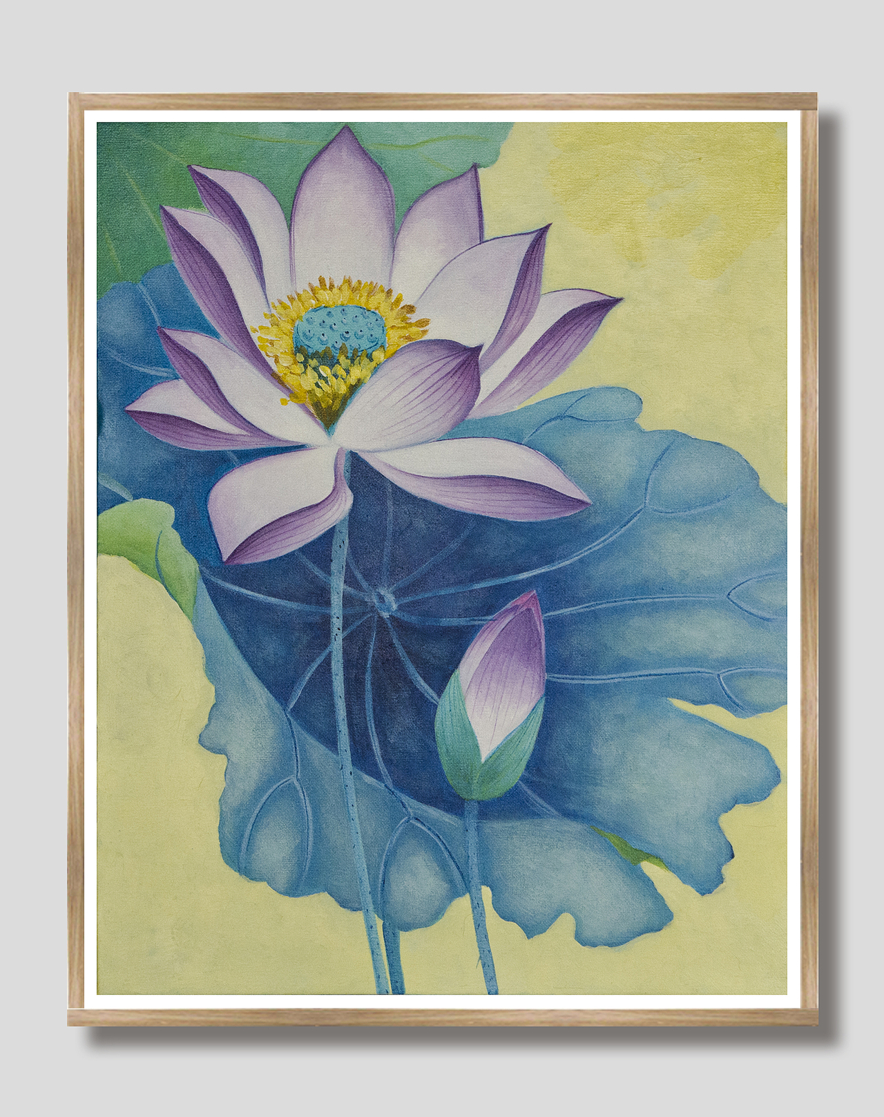 装饰画荷花系列