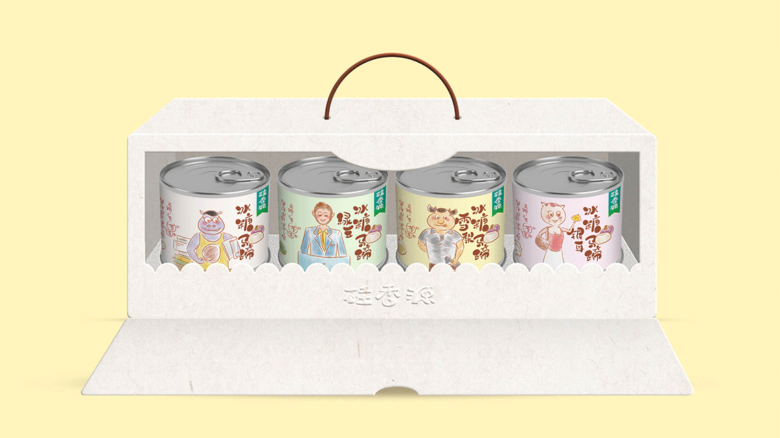 桂香源水果罐头品牌与包装设计 X 张晓宁(图ZMTI5Mjg0MTQ0) - 包装 - 站酷设计师张晓宁原创素材 - 站酷ZCOOL