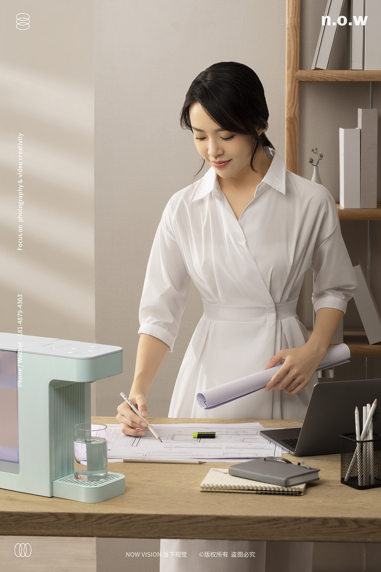 【平面&视频】小家电 | 熊小夕饮水机 X 当下视觉