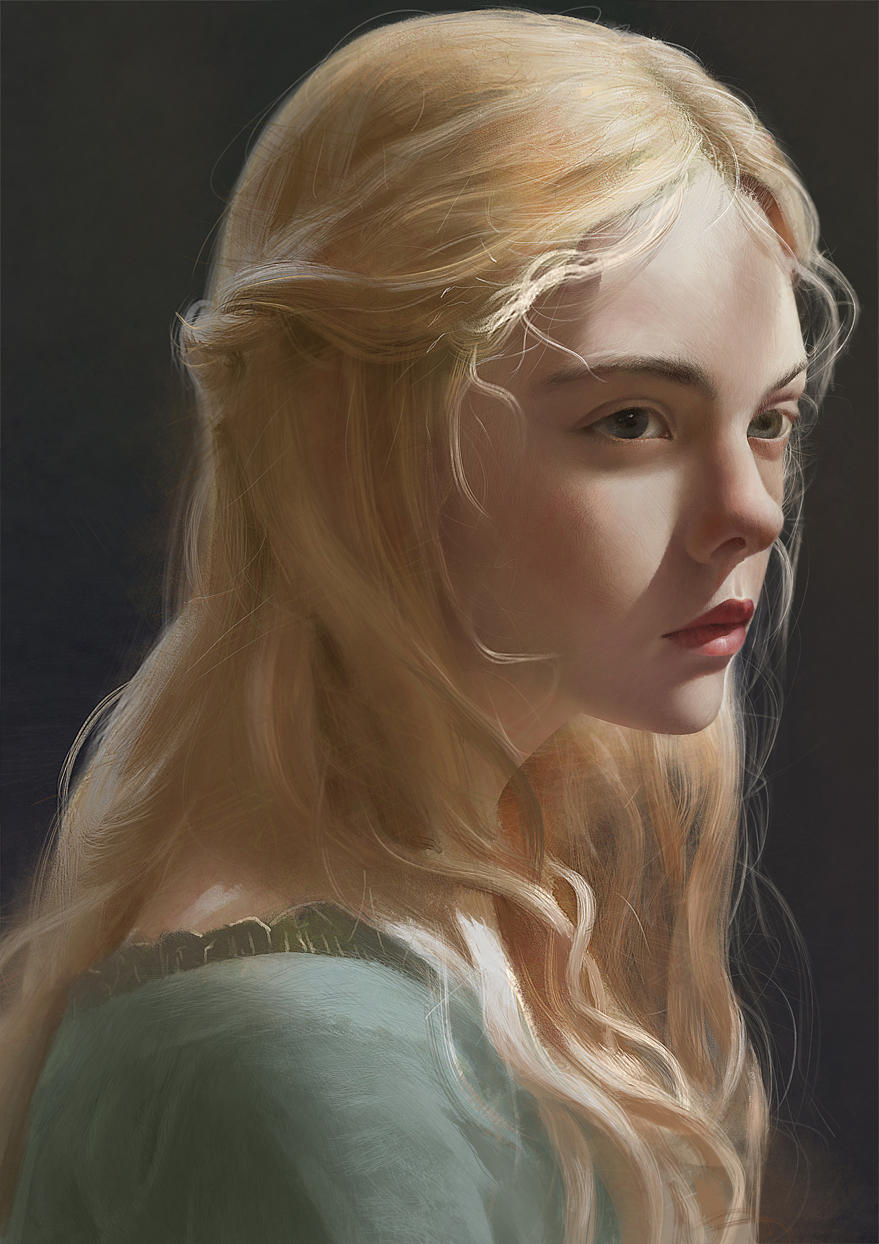 真人照片临摹练习