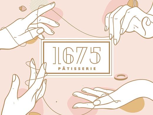 1675 PÂTISSERIE Branding 