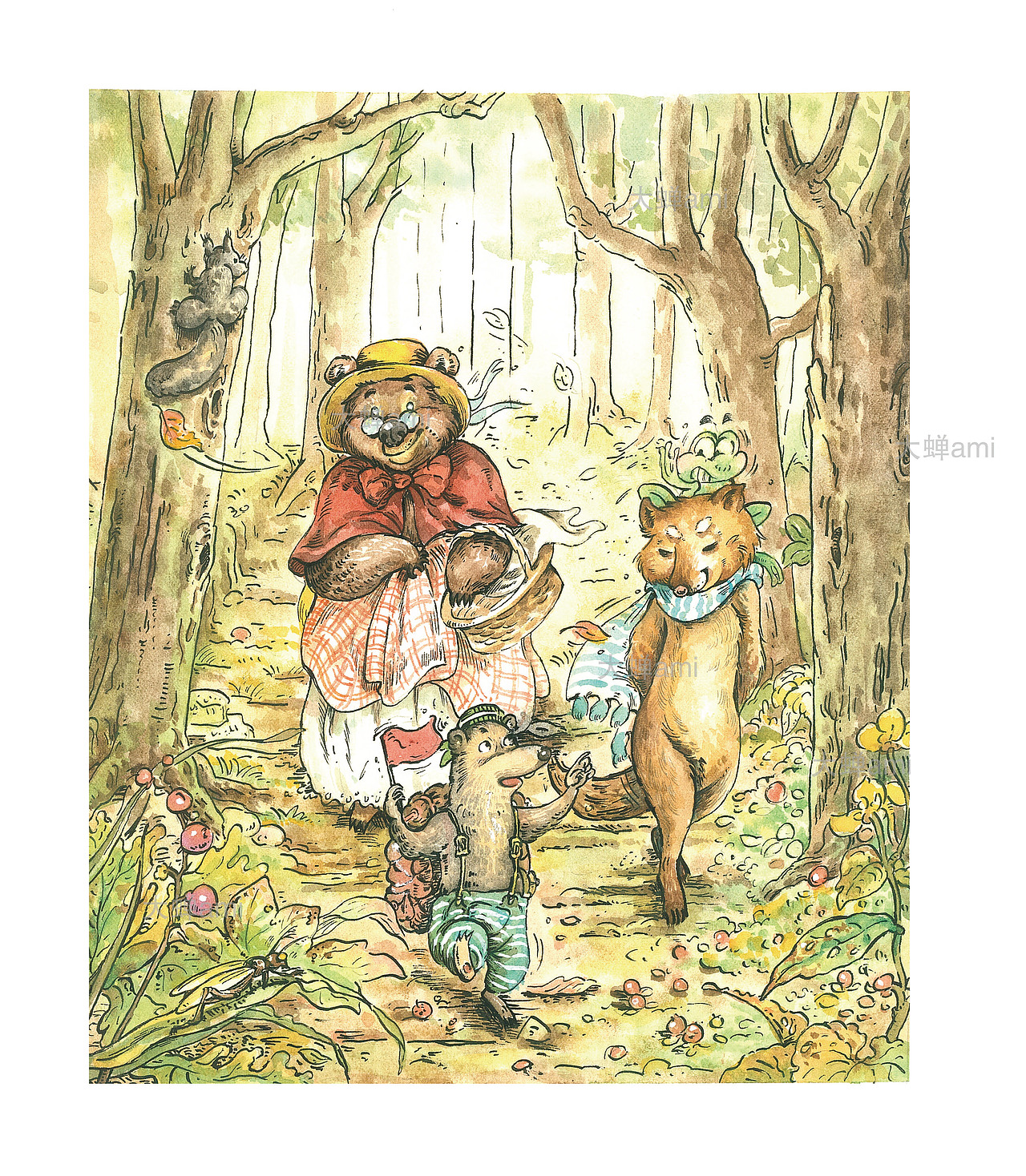 熊奶奶的故事 儿童绘本/2017