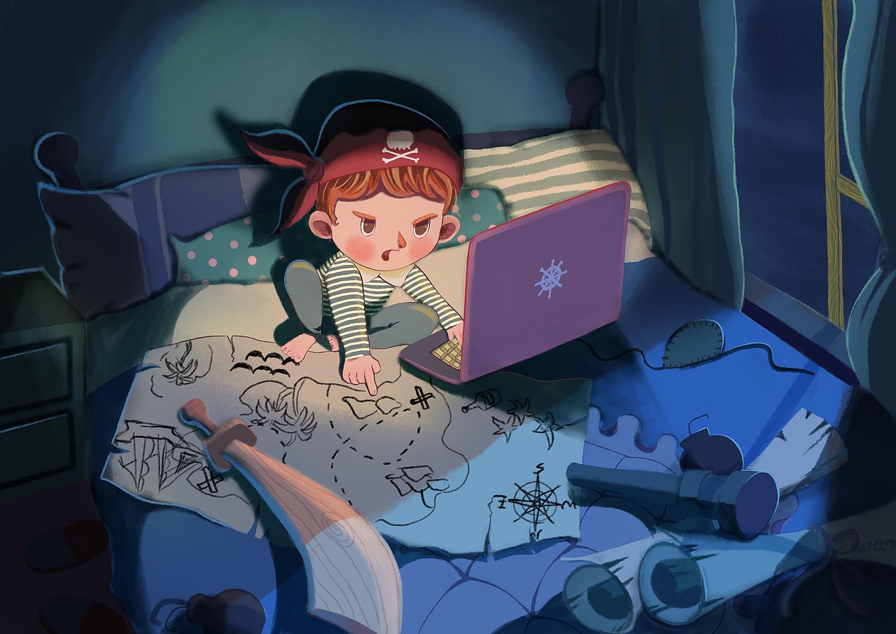 小时候梦想做个大海盗光影练习