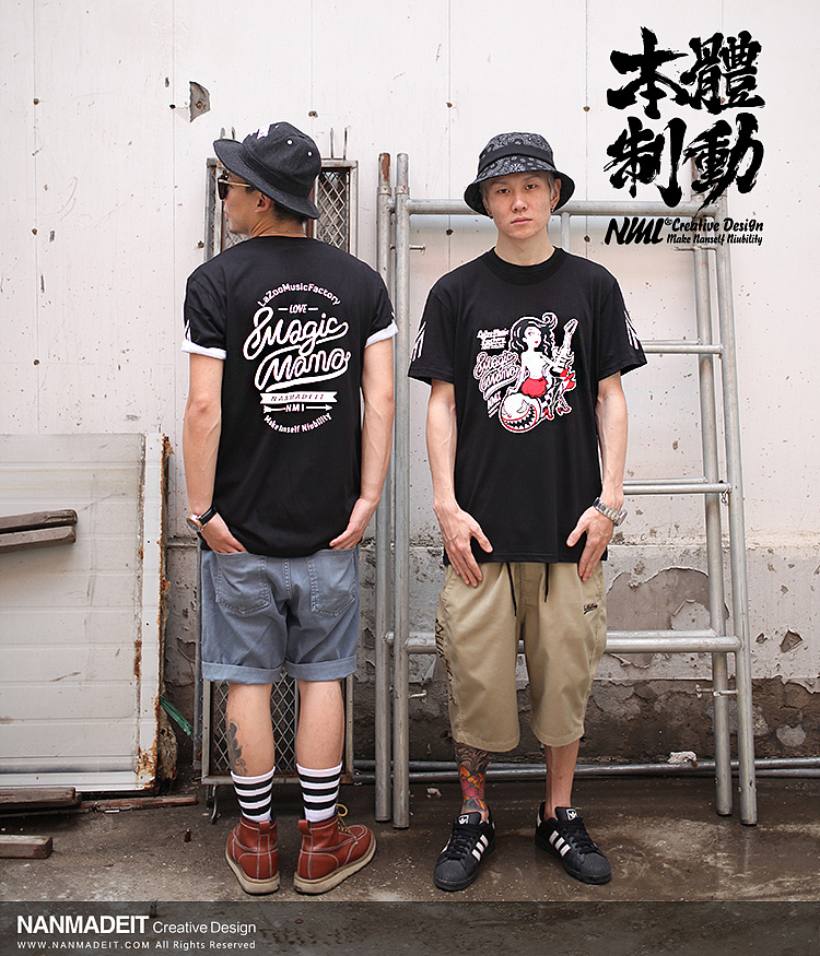 2015 本体制动×魔法妈妈 合作款T恤设计创作（图ZMzI0OTg4NTI=） - 商业插画 - 站酷设计师本体制动原创素材 - 站酷ZCOOL