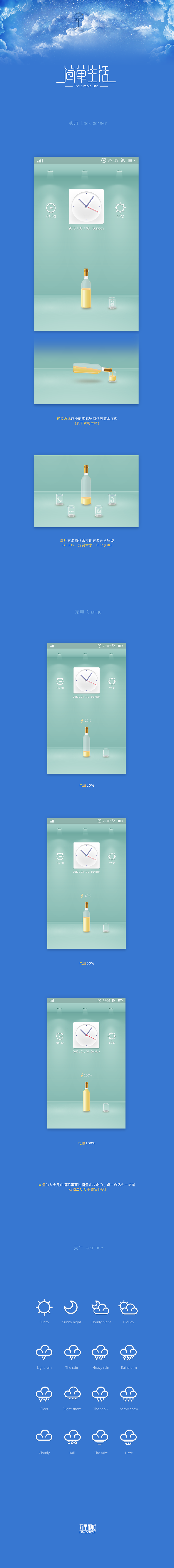 简单生活（图ZMTU1OTI4ODA=） - APP界面 - 站酷设计师Covergirl原创素材 - 站酷ZCOOL