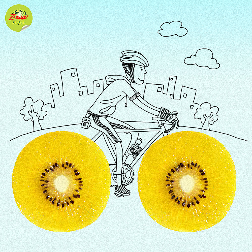【创意手绘】Zespri——让生活开出花（图ZMTI0NTk2OTEy） - 商业插画 - 站酷设计师mengxc825原创素材 - 站酷ZCOOL