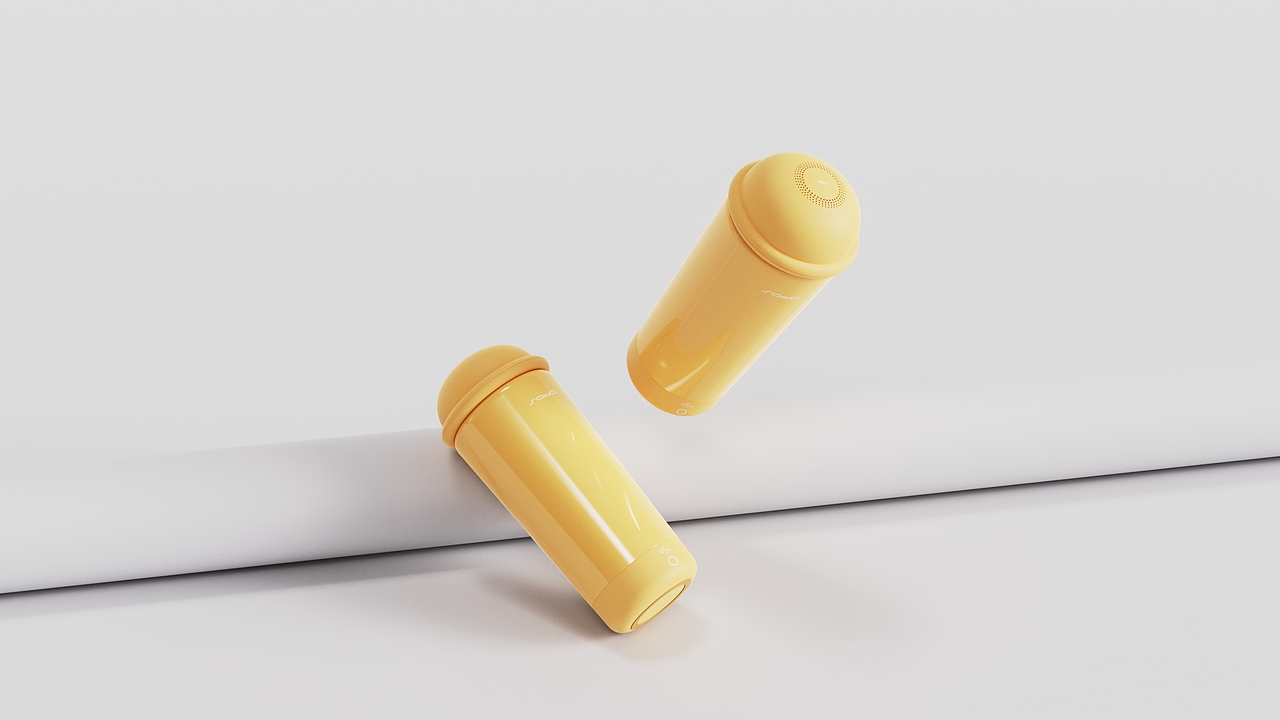 小黄帽-便携烧水杯|全自动迷你小型加热奶茶杯（图ZMjc5MTA3OTIw） - 生活用品 - 站酷设计师HonFer原创素材 - 站酷ZCOOL