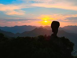 航拍金華浦江美女峰