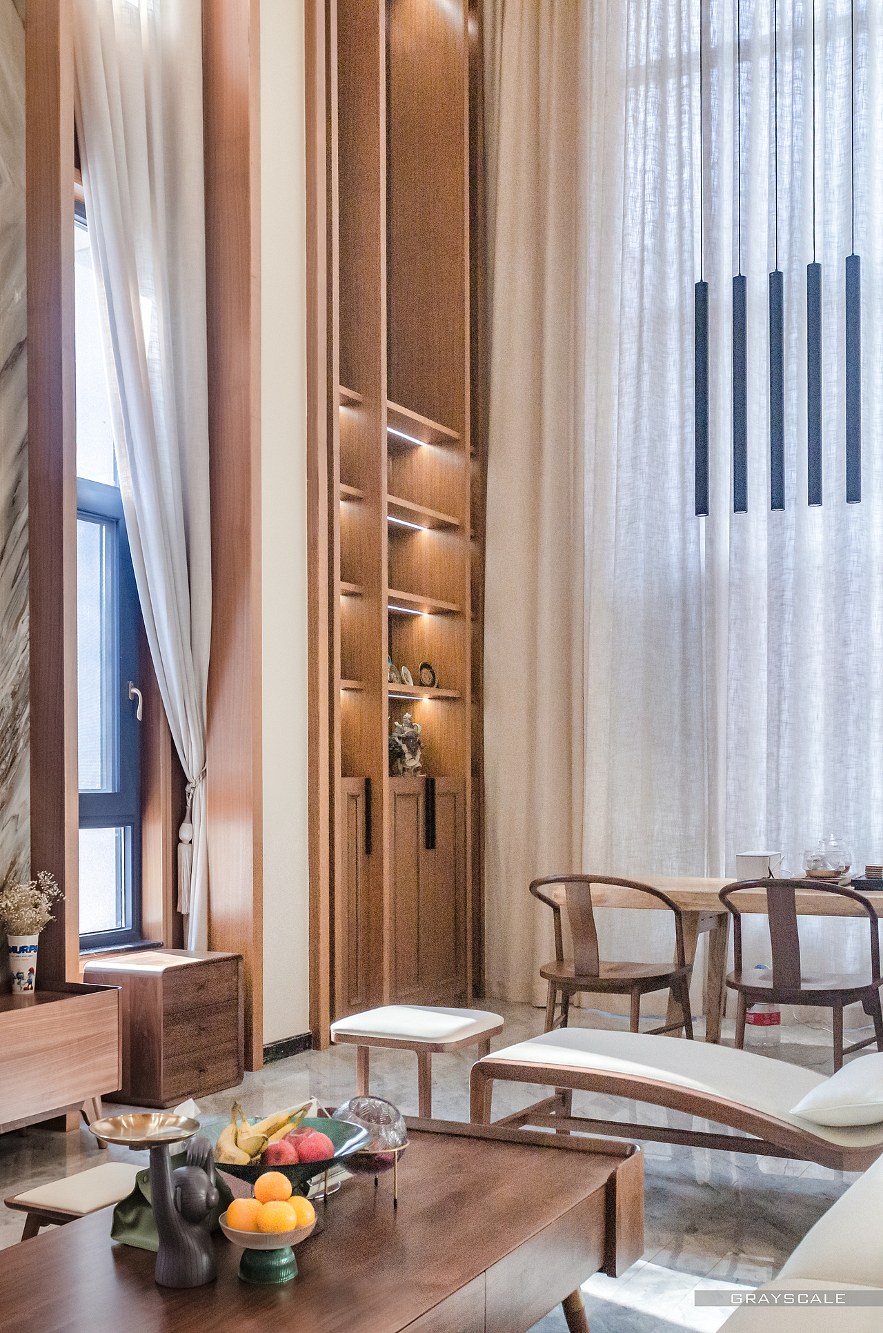 【灰度空間攝影】現(xiàn)代中式別墅案例（圖ZMTk2MzI3NzIw） - 環(huán)境/建筑攝影 - 站酷設(shè)計(jì)師灰GRAYSCALE原創(chuàng)素材 - 站酷ZCOOL