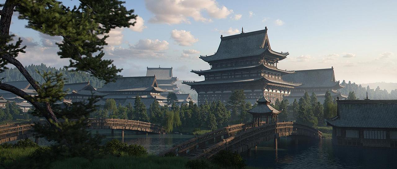 MP 暴雪元老学数字绘景 Matte Painting（图ZMTU1NTYyMjky） - 场景 - 站酷设计师CG高端视频小坤原创素材 - 站酷ZCOOL