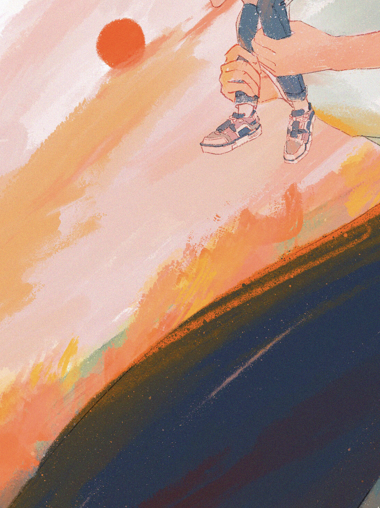 多久没跟爸爸来说过话了（图ZMjU5MTAyNTUy） - 艺术插画 - 站酷设计师芊言猴zx原创素材 - 站酷ZCOOL