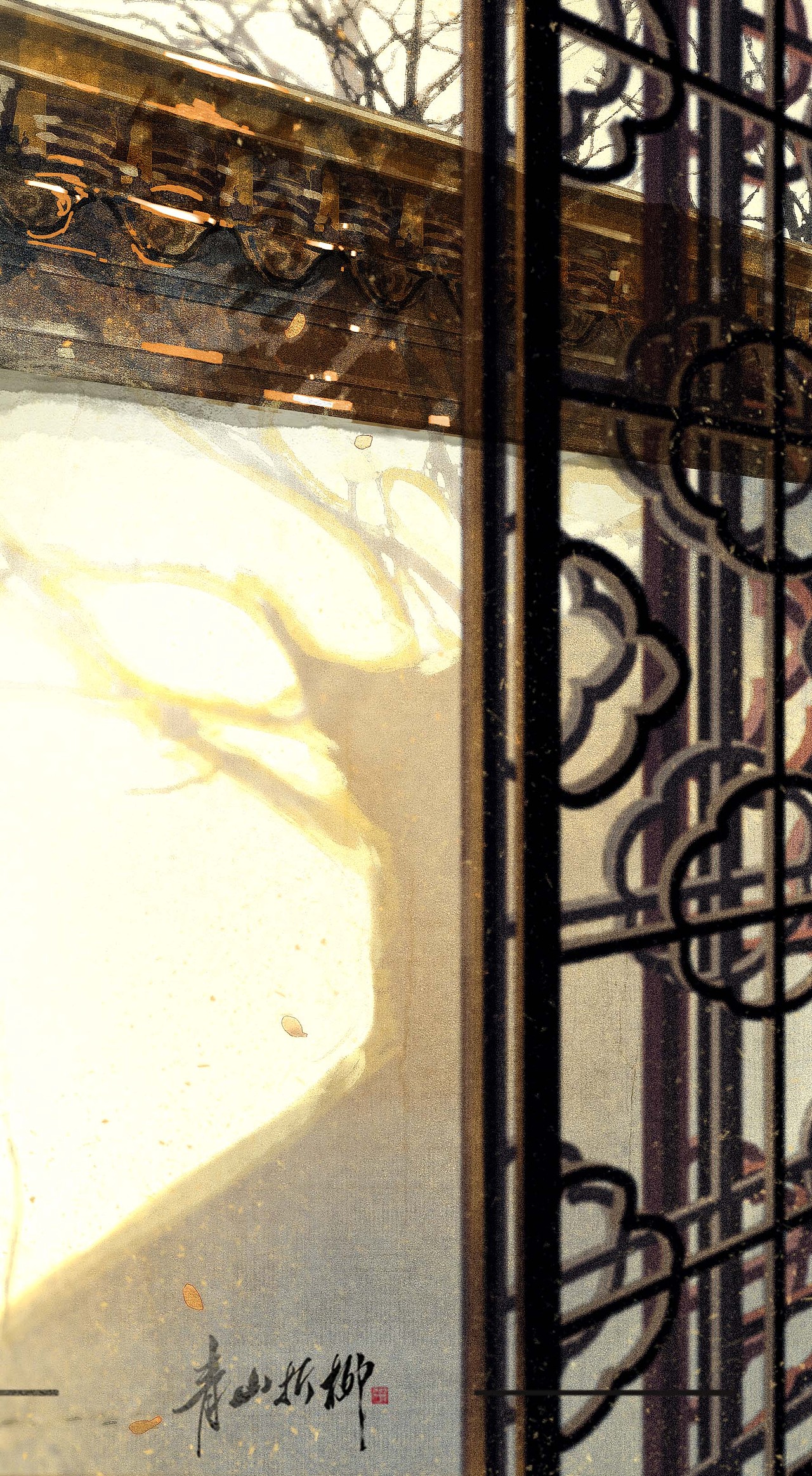 一声梧叶一声秋,一点芭蕉一点愁,三更归梦三更后