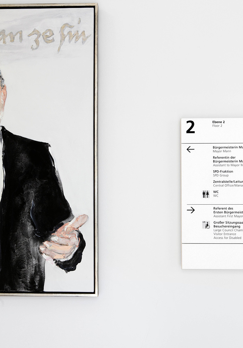 导视设计赏析-乌拉姆市政厅