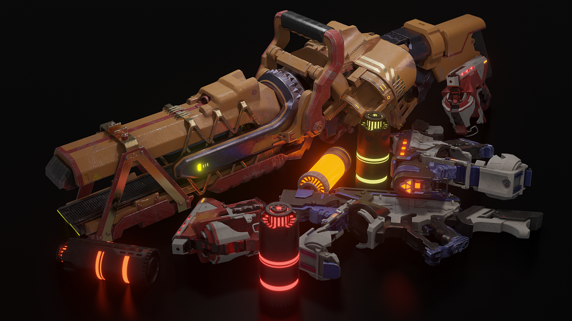 单兵可控多领域放射性元素发射装置