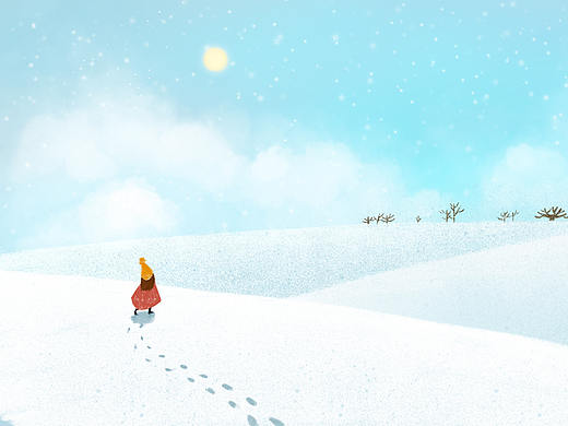 冬日纹理插画（个人主页-ZNDIxNTEwNTI=） - 创作习作 - 站酷设计师五采斑斓原创素材 - 站酷ZCOOL