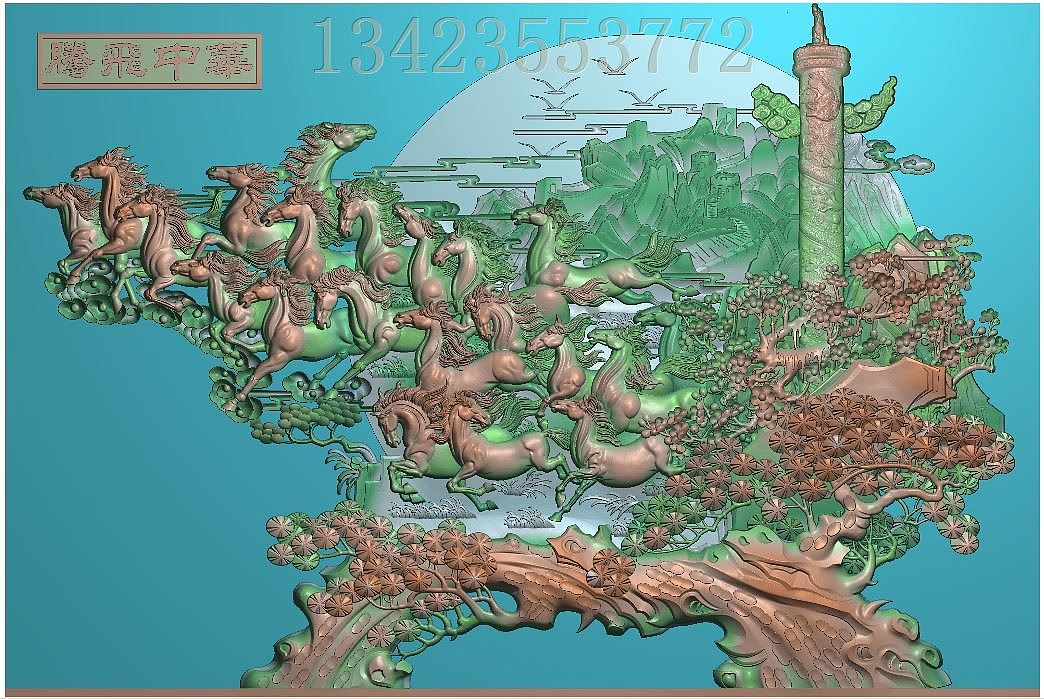 精雕浮雕灰度图雕刻图纸jdp木雕bmp（图ZMTA1MjY4ODY0） - 其他三维 - 站酷设计师雕刻素材原创素材 - 站酷ZCOOL