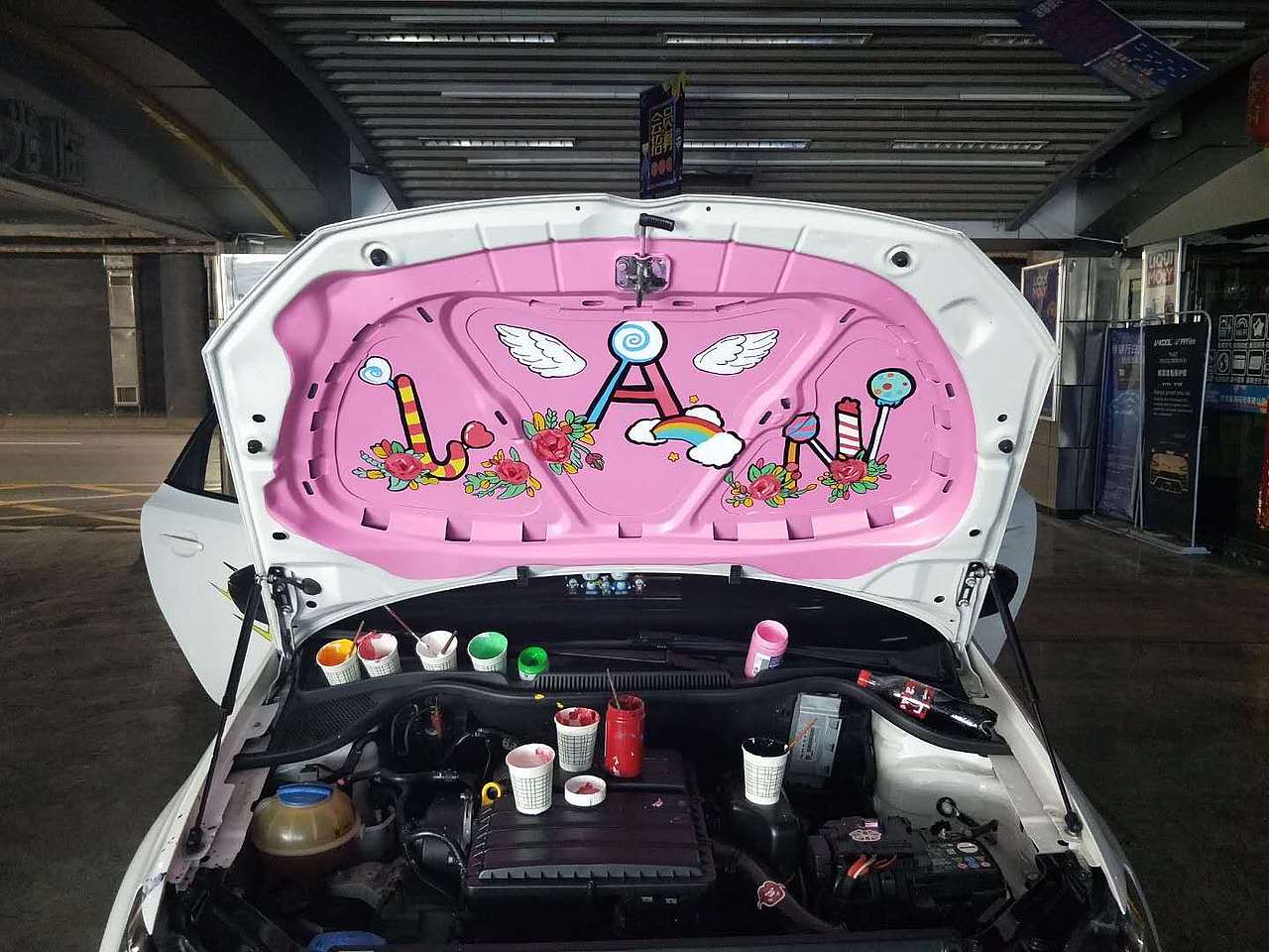 汽车涂鸦插画定制（图ZMjIyOTg5Njk2） - 新锐潮流插画 - 站酷设计师老毒物和小丸子原创素材 - 站酷ZCOOL