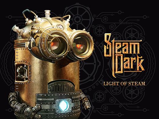 UI写实绘制-蒸汽朋克[小黄人]