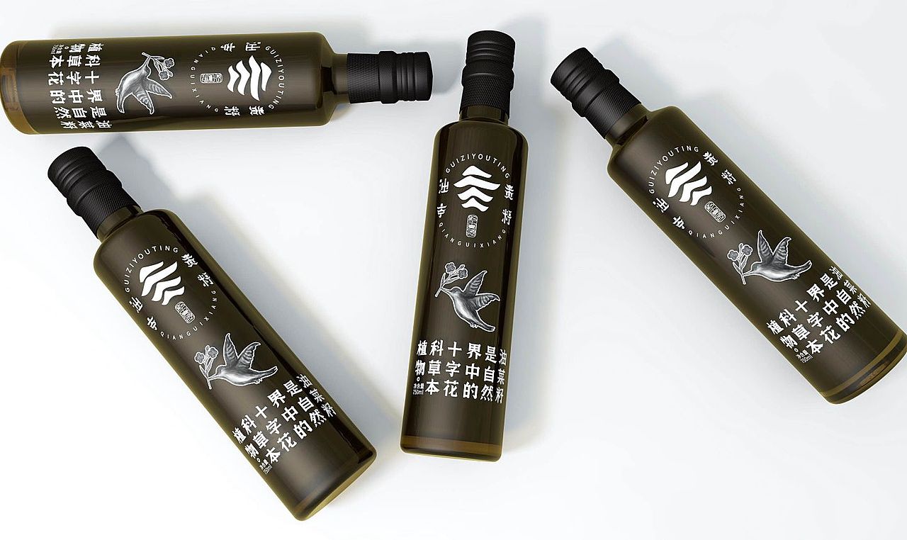 菜籽油产品包装设计（图ZMzI2NDAyNzUy） - 包装 - 站酷设计师思逸品牌创意设计原创素材 - 站酷ZCOOL