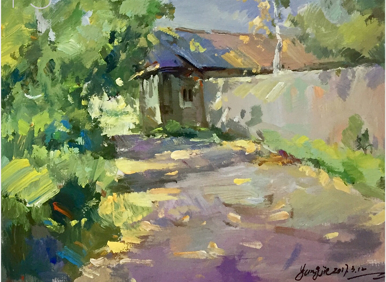 贵州华鹰美术培训学院杨杰色彩作品