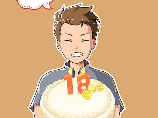 老妈生日快乐（个人主页-ZNTg4MjI2MjQ=） - 创作习作 - 站酷设计师呆瓜鱼原创素材 - 站酷ZCOOL