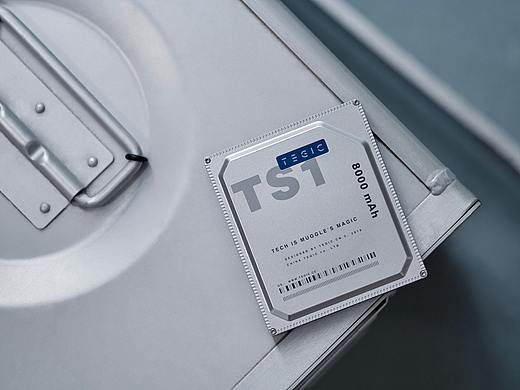 随手拍丨TEGIC 电磁块无线充电宝