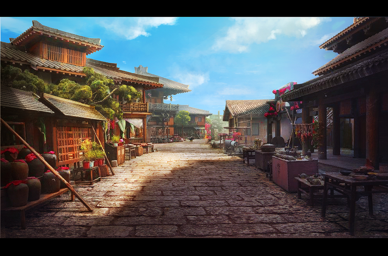 气氛图练习（图ZMjU0MTg0NzM2） - 设定/分镜 - 站酷设计师鹿桉LUANN原创素材 - 站酷ZCOOL