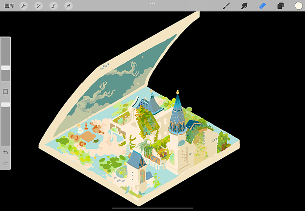 【小镇系列五】幻想世界 原创插画（图ZMzE4NjM0Mzcy） - 儿童插画 - 站酷设计师插画师氯化钠原创素材 - 站酷ZCOOL