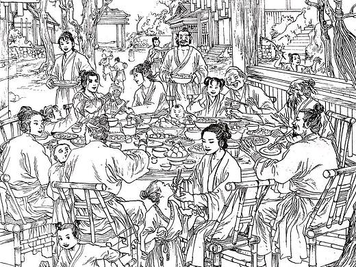 手绘线稿