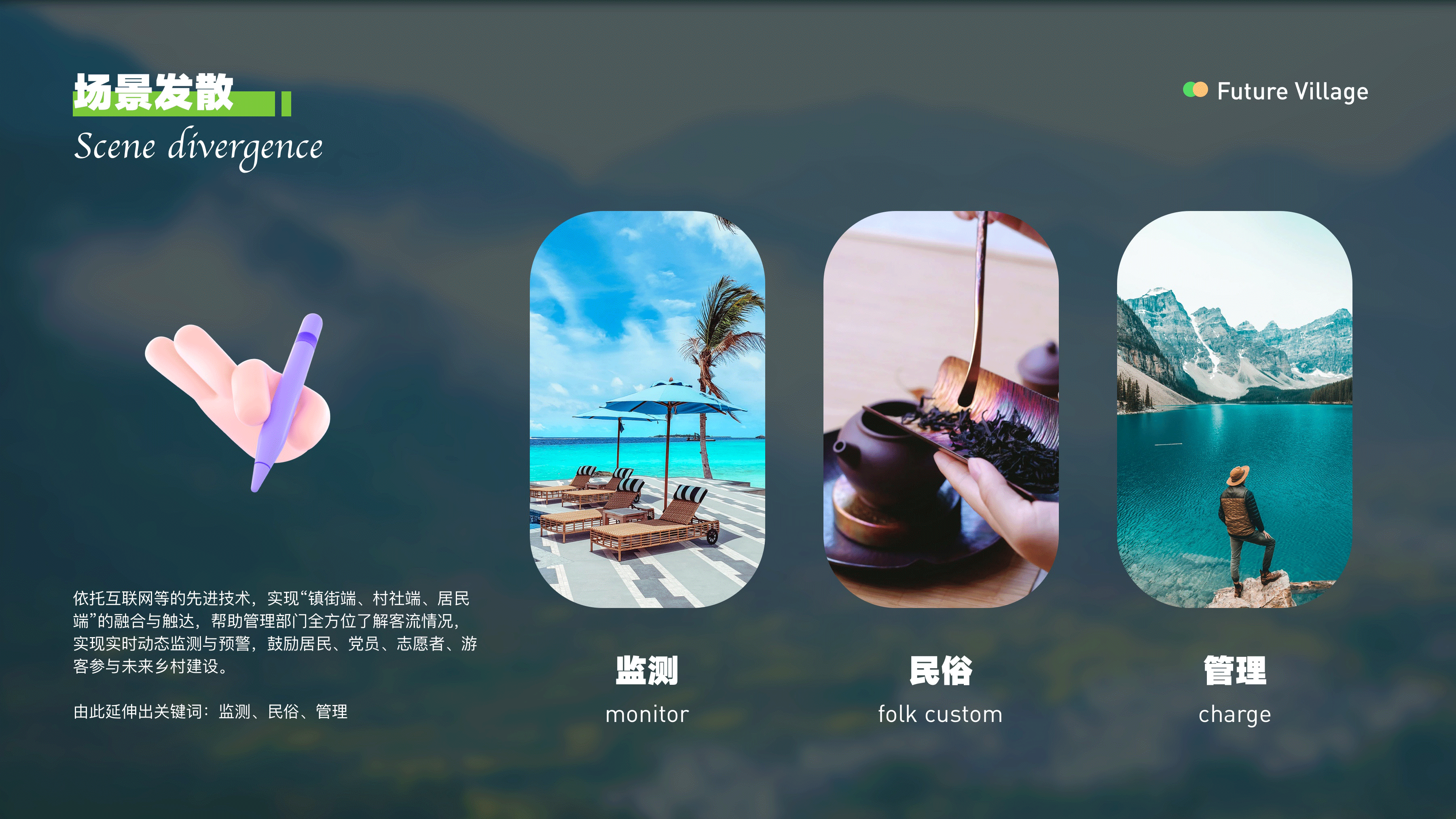 未来乡村小程序（图ZMjg4NTQ5NTI0） - APP界面 - 站酷设计师桃喜星期八原创素材 - 站酷ZCOOL