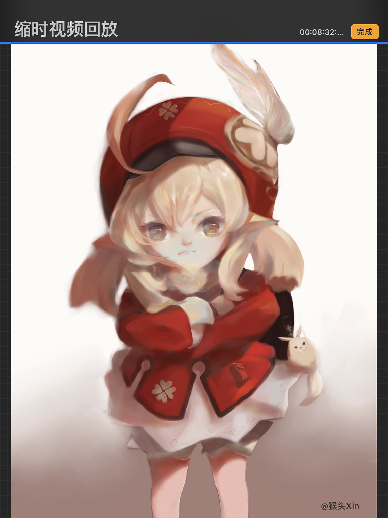 我的小可莉生气了（图ZMjYwNDI2NTk2） - 艺术插画 - 站酷设计师芊言猴zx原创素材 - 站酷ZCOOL