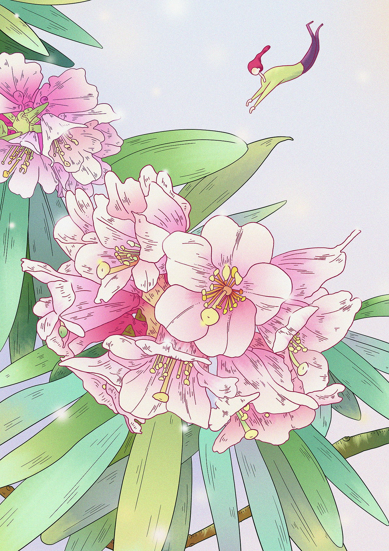 花儿（图ZMTk4NDUwMzYw） - 商业插画 - 站酷设计师匆匆儿原创素材 - 站酷ZCOOL
