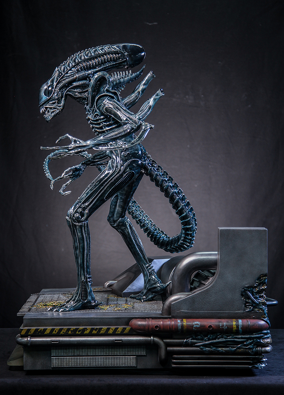 为coolprops涂装1:3异形战士雕像发布|手工艺|手办/模玩|光泽作用工作