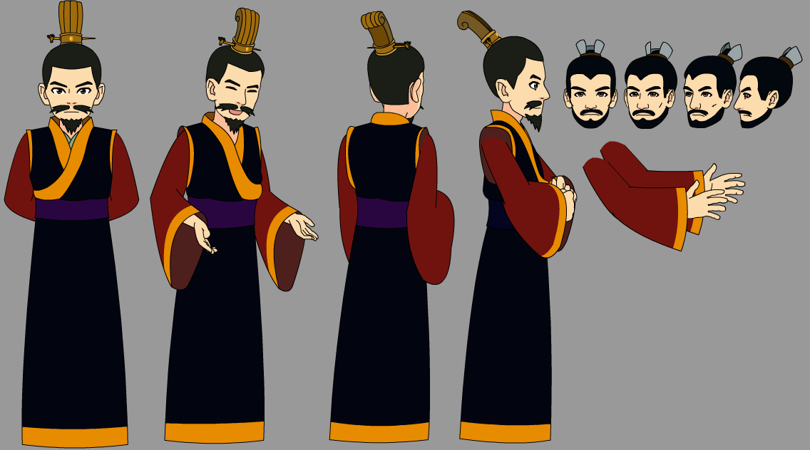 flash故事类写实人设