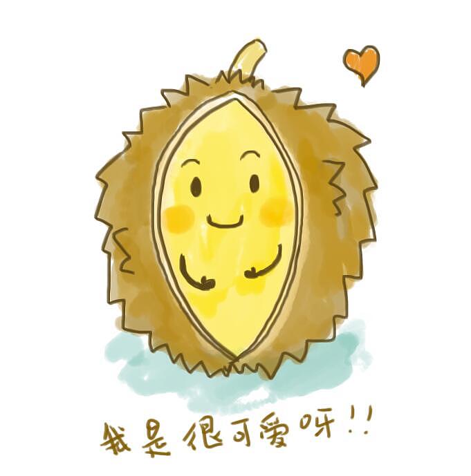 你看到我  你就开始邪恶  可我只是单纯的榴莲呀~广州/插画师/6年前