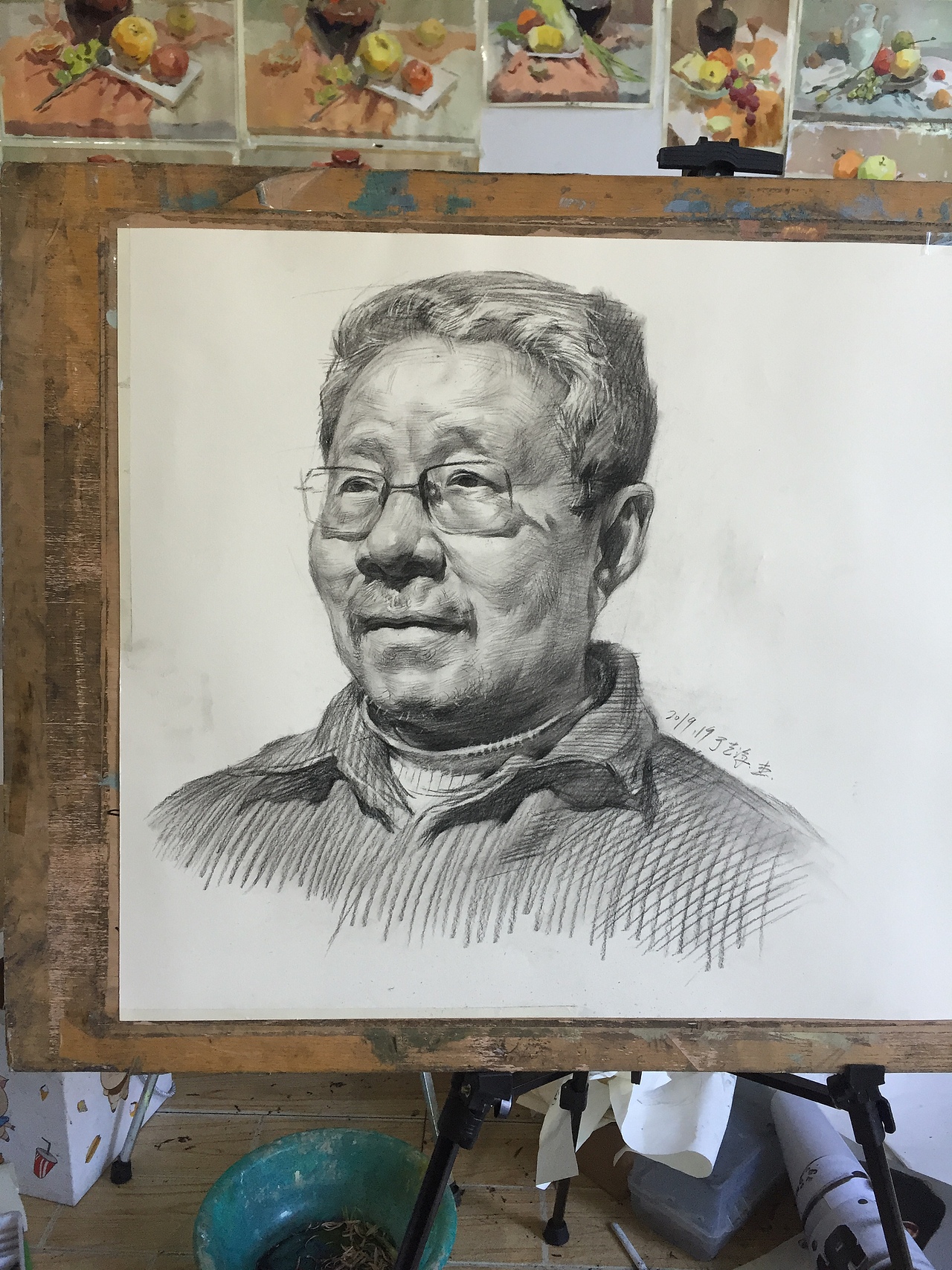 素描（图ZMTYzMzQ3NjY4） - 绘画 - 站酷设计师李杰林原创素材 - 站酷ZCOOL