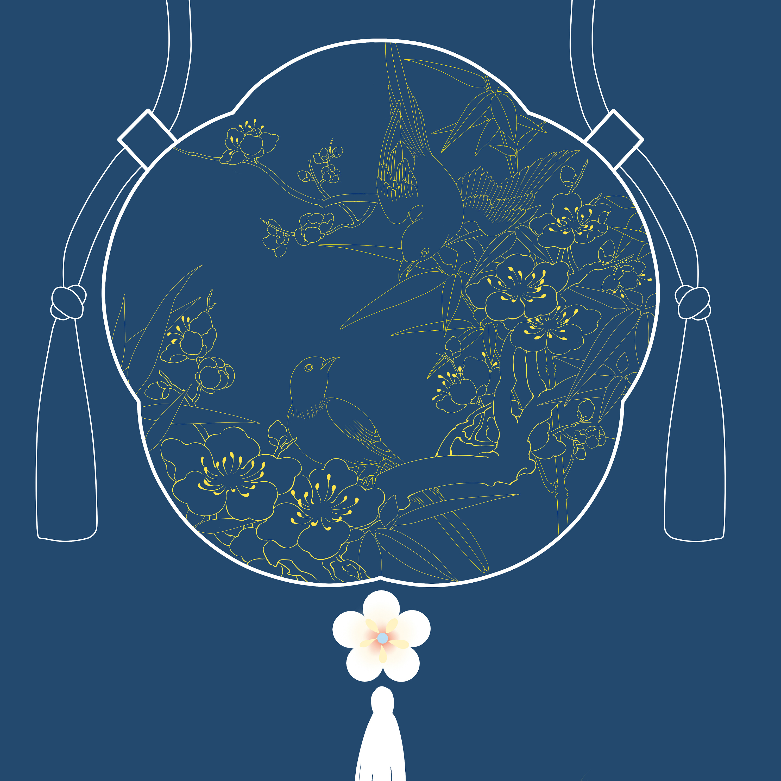 古风汉服包包设计稿