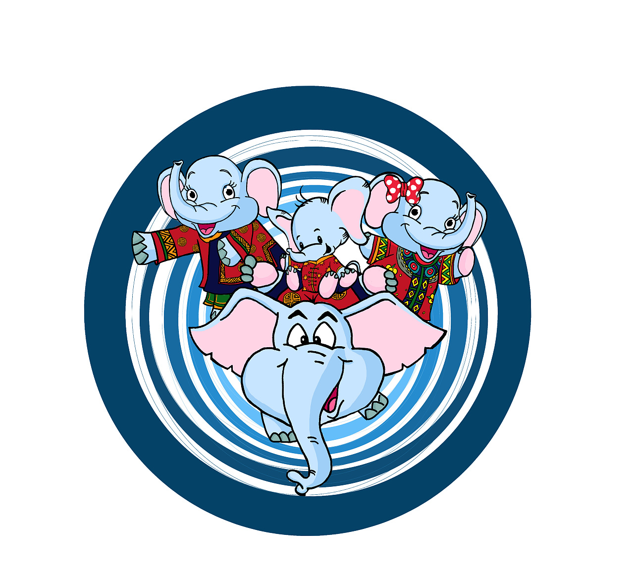 南岭海洋公园大象吉祥物