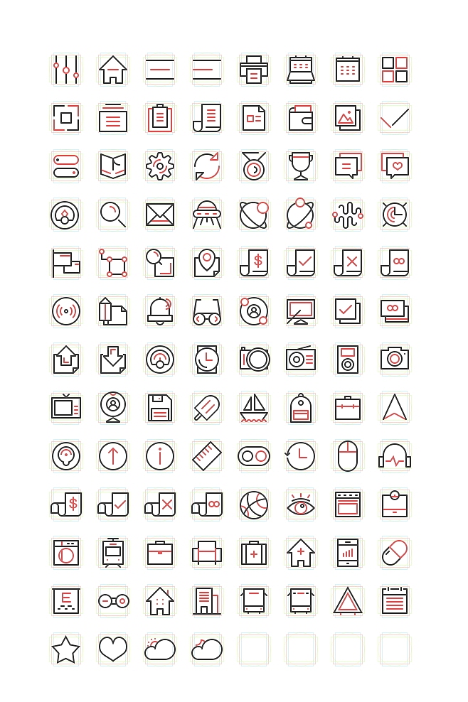 icon + 字体 + 界面（图ZNTI2ODE0ODg=） - 其他 - 站酷设计师Hakerr原创素材 - 站酷ZCOOL